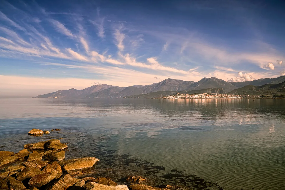 Saint-Florent Beach, Saint-Florent, Corsica, France