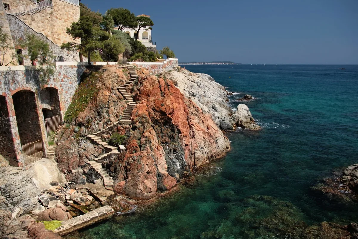 Cala Sa Conca, Castell-Platja d'Aro, Catalonia, España — 2
