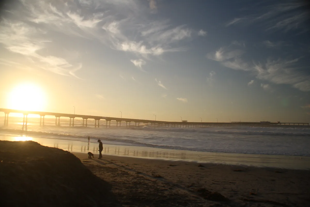 Ocean Beach, San Diego, California Coast, United States — 3