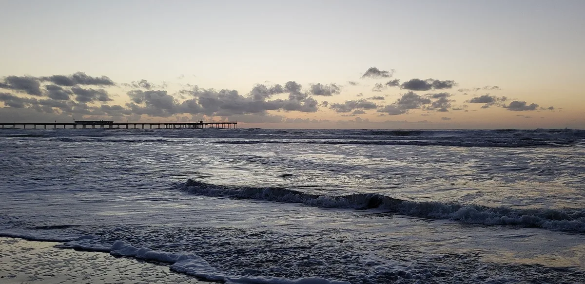 Ocean Beach, San Diego, California Coast, United States — 2