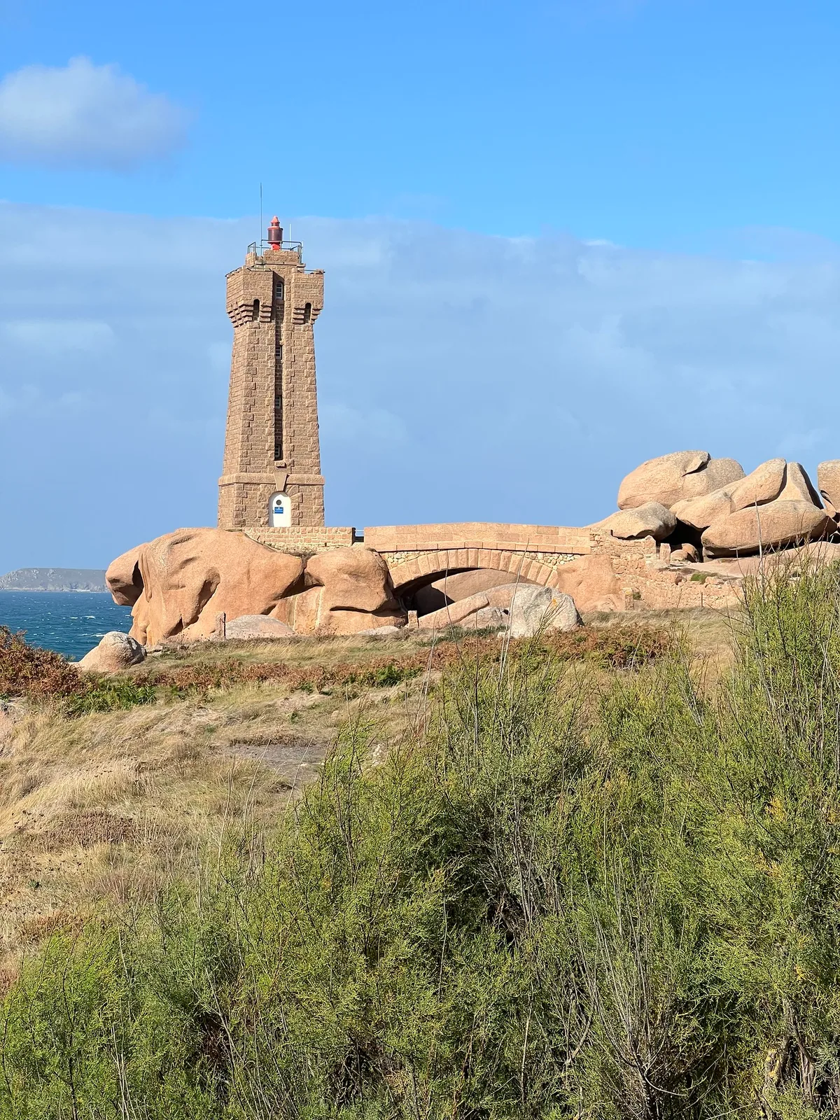 Saint-Guirec-Strand, Perros-Guirec, Brittany, Frankreich
