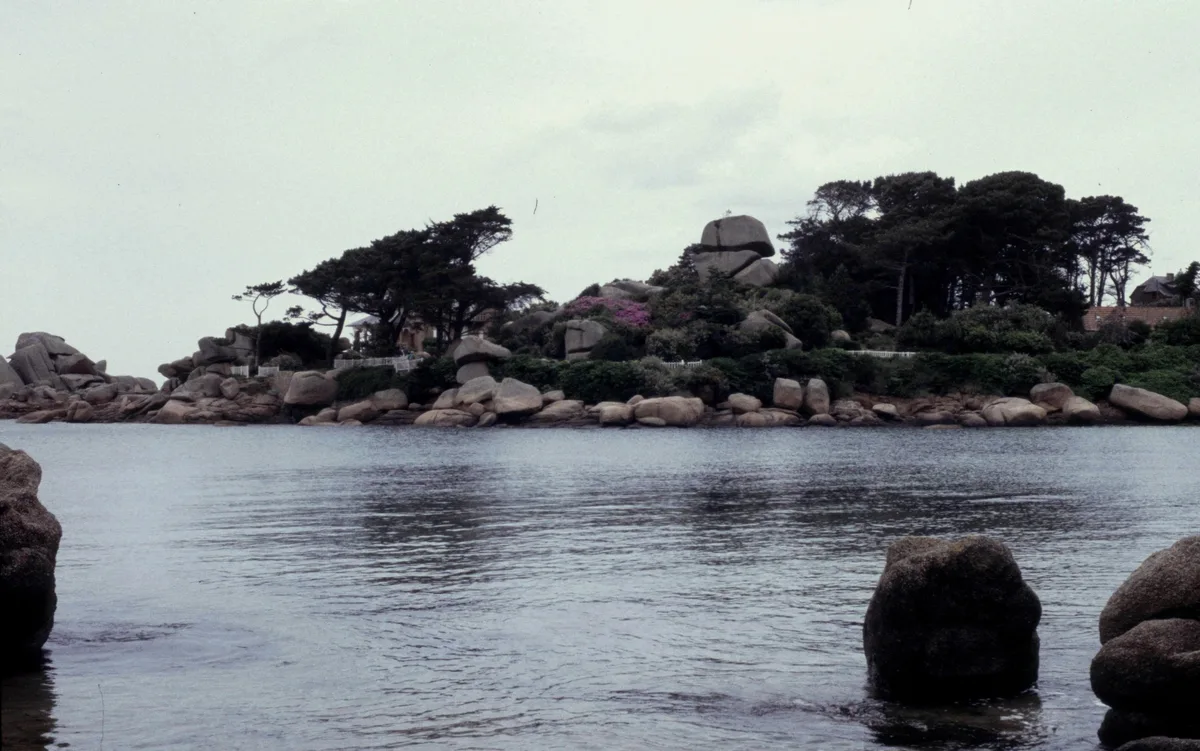 Saint-Guirec-Strand, Perros-Guirec, Brittany, Frankreich — 4