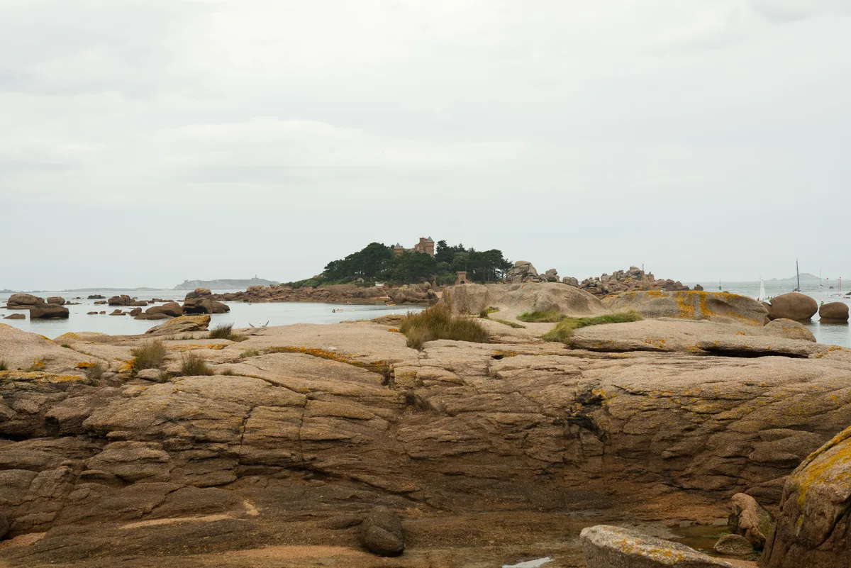 Saint-Guirec-Strand, Perros-Guirec, Brittany, Frankreich — 5