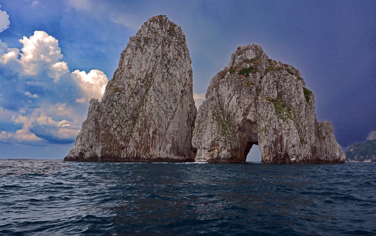 Faraglioni Beach, Capri, Campania, Italy — 2