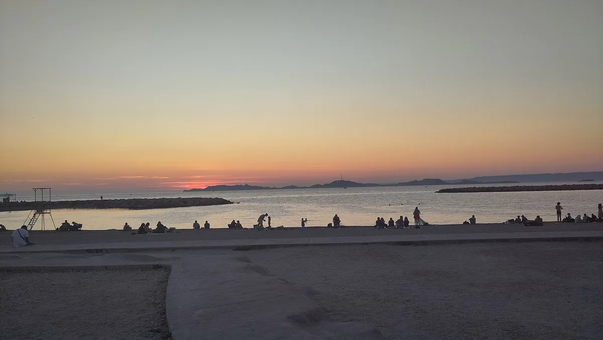 Plage de la Pointe Rouge, Marseille, Provence-Alpes-Côte d'Azur, France — 5