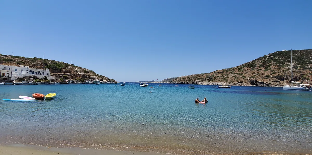 Faros Beach, Apollonia, Cyclades, Greece
