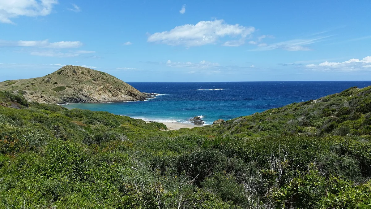 Plage de Sa Mesquida, Mahón, Balearic Islands, Espagne — 4