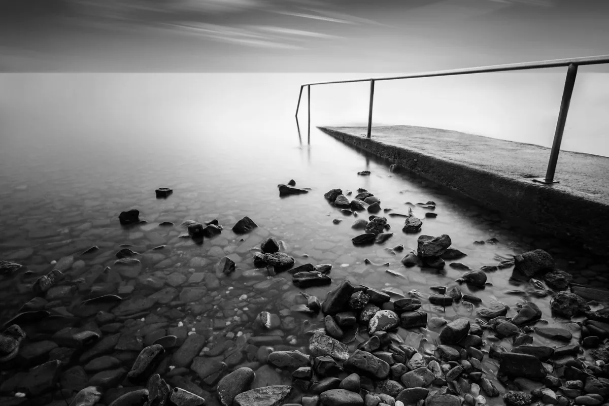 Strunjan-Strand, Piran, Slovenian Riviera, Slovenia — 6