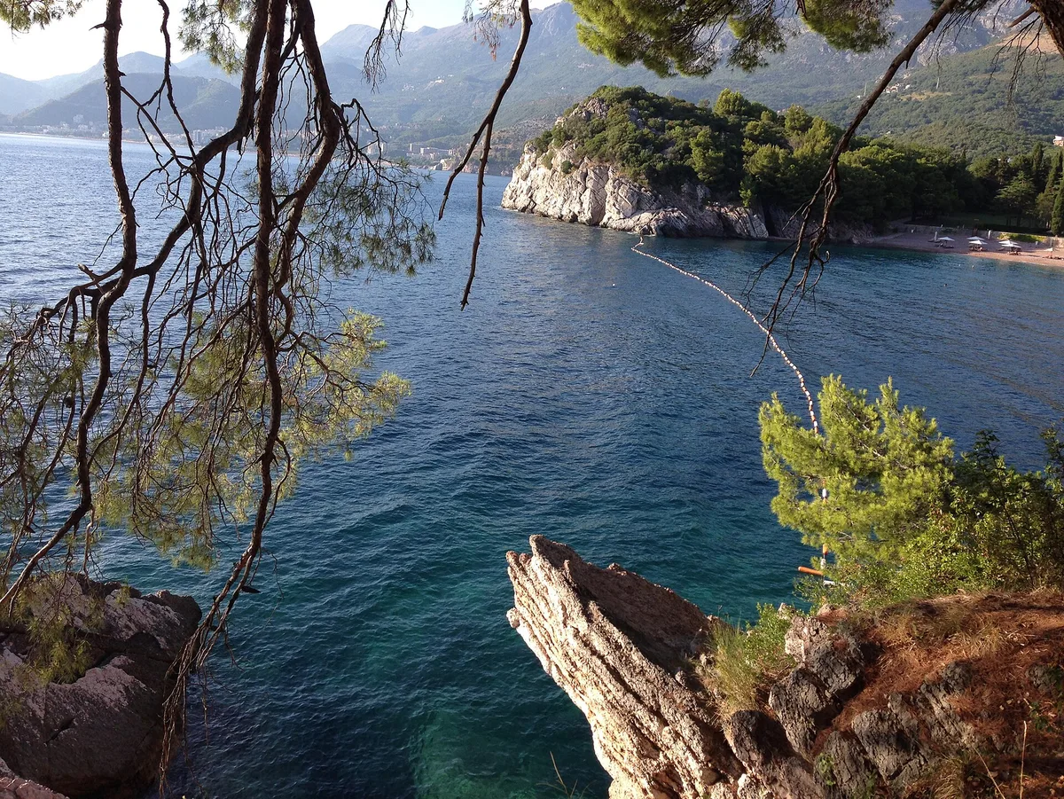 Plage de Miločer, Budva, Adriatic Coast, Montenegro — 6