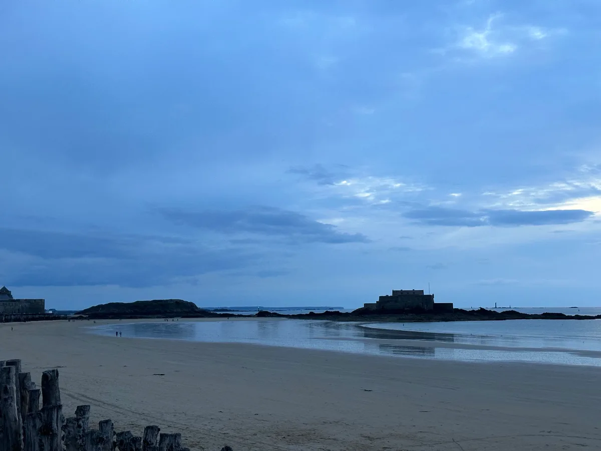 Sillon-Strand, Saint-Malo, Brittany, Frankreich — 4