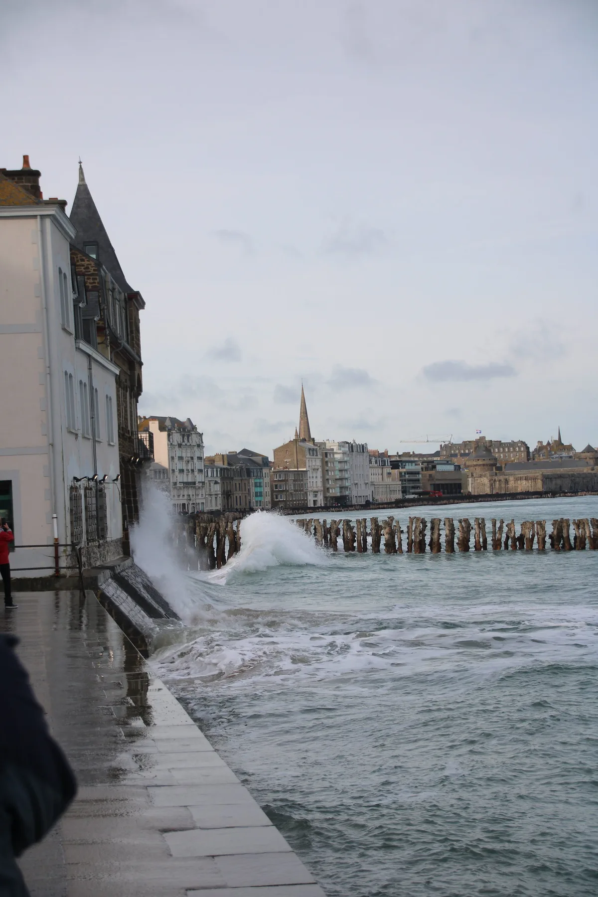 Sillon-Strand, Saint-Malo, Brittany, Frankreich — 2