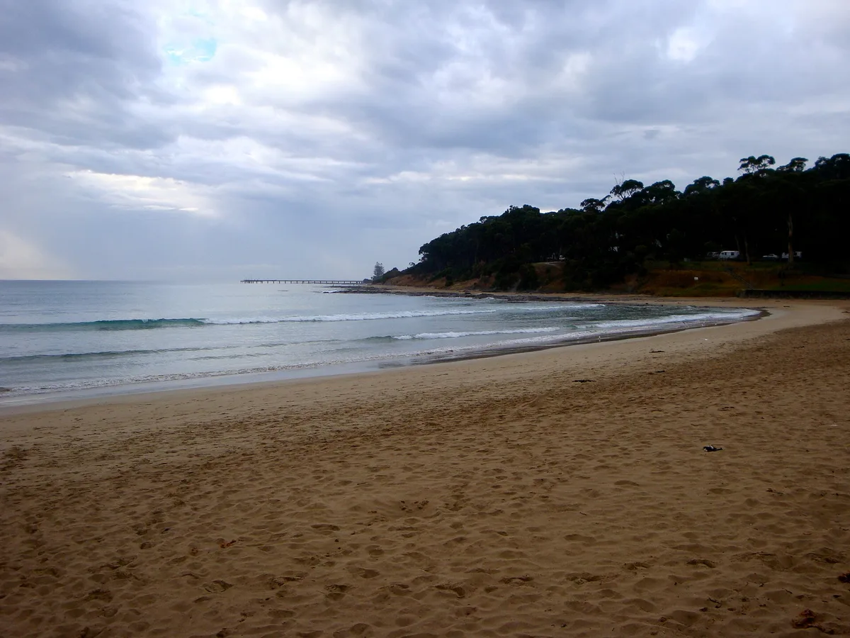 Plage de Lorne, Lorne, Great Ocean Road, Australie — 5