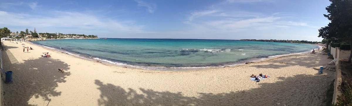 Plage de Fontane Bianche, Siracusa, Sicily, Italie — 4