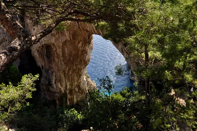 Cala Matermania Beach, Capri, Campania, Italy — 3