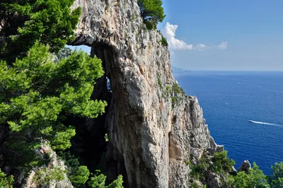 Cala Matermania Beach, Capri, Campania, Italy — 2