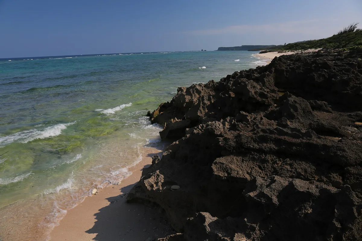 Spiaggia di Ikei, Uruma-shi, Ryukyu Islands, Japan — 3