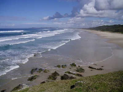 Plage de Lennox Head, Lennox Head, Australian East Coast, Australie — 3