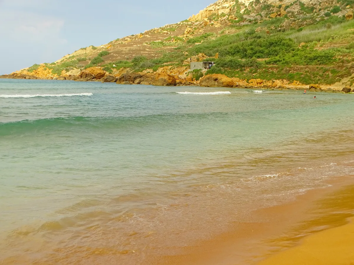 Plage de Ramla l-Ħamra, Nadur, Maltese Islands, Malte — 6