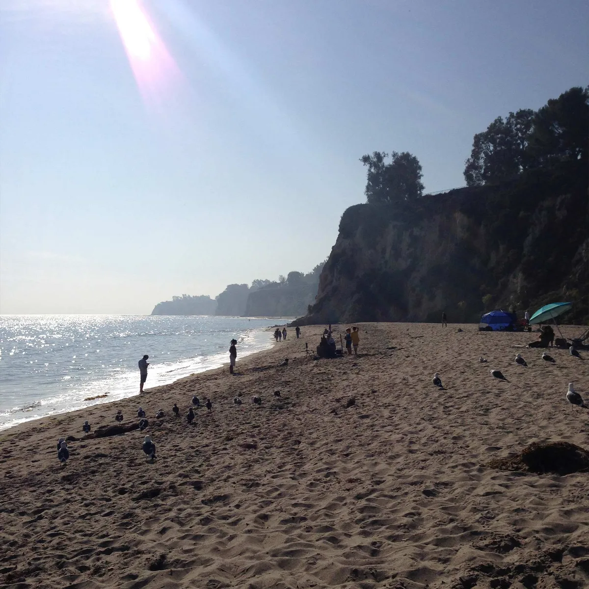 Paradise Cove Beach, Malibu, California Coast, États-Unis — 3