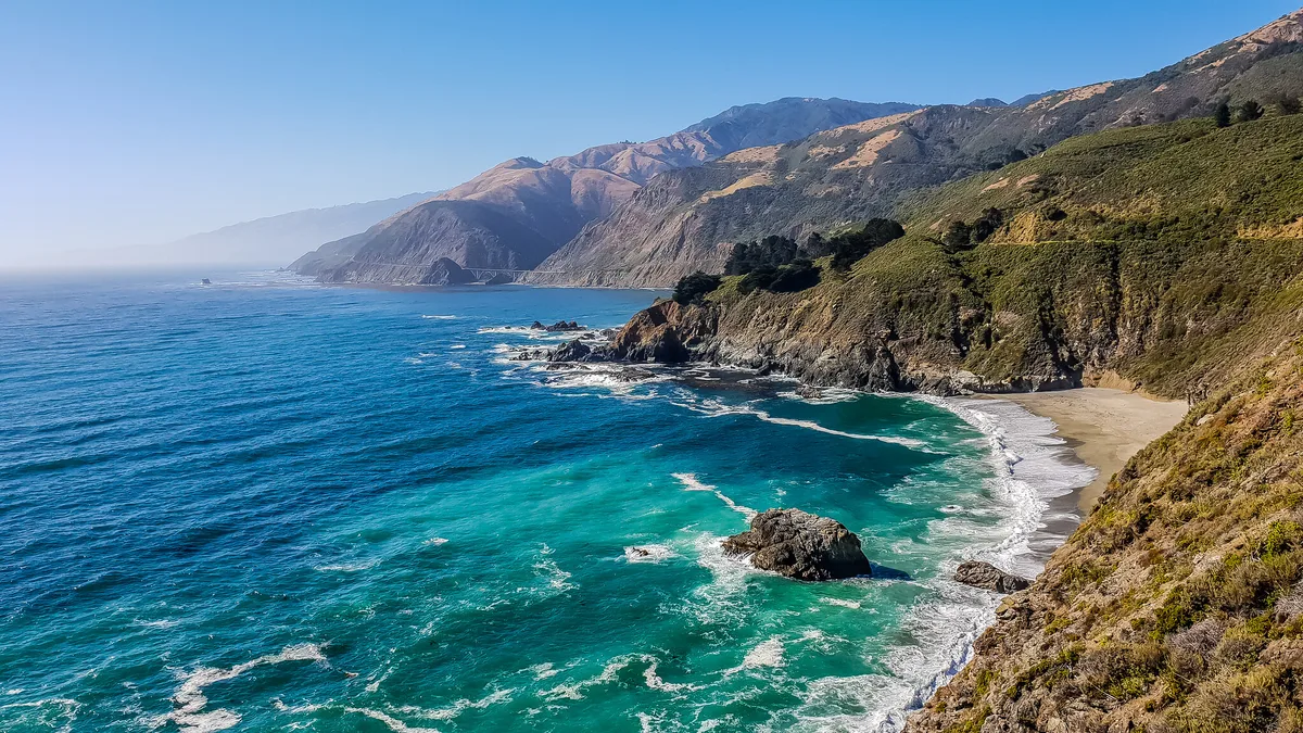 Gamboa Point Beach, Big Sur, California Coast, United States — 2