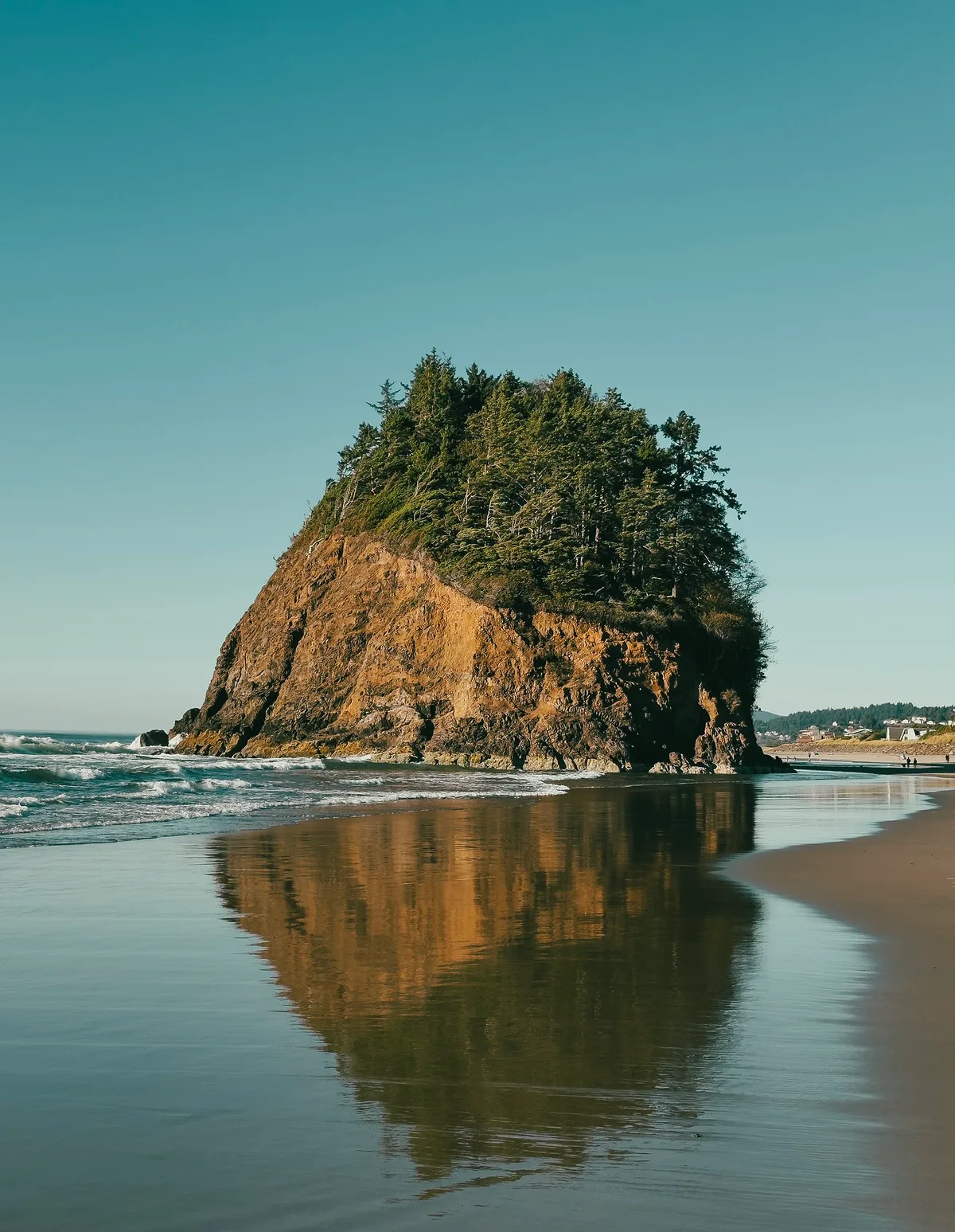 Proposal Rock Beach, Neskowin, Pacific Northwest, Verenigde Staten