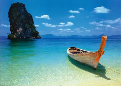 Spiaggia di Nopparat Thara, Ao Nang, Andaman Sea Coast, Thailandia — 2