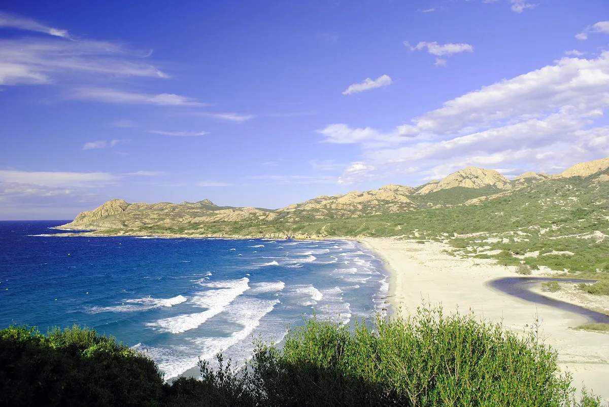 Plage de l'Ostriconi, Palasca, Corsica, France — 2