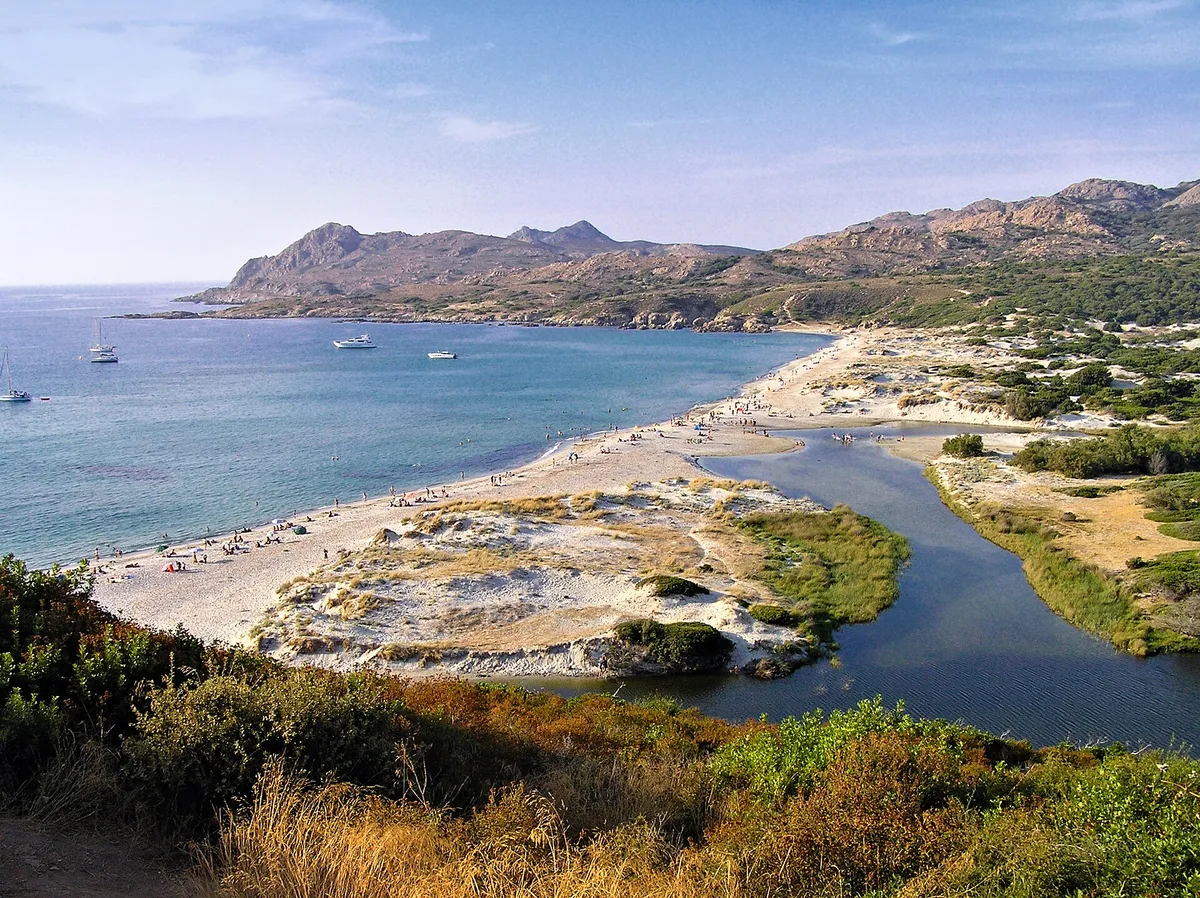 Plage de l'Ostriconi, Palasca, Corsica, France — 6