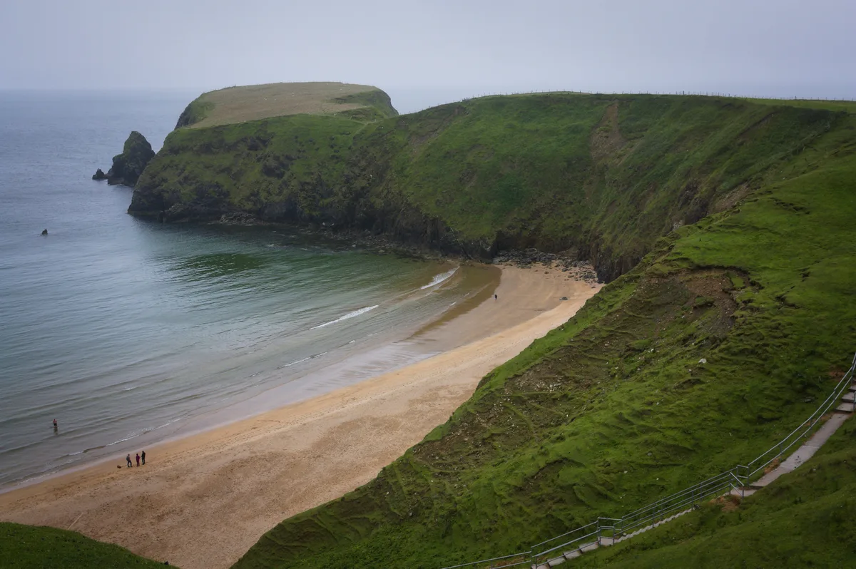 Trá Mhór, Malinbeg Beach, Malinbeg, Irish Coast, Ireland — 4