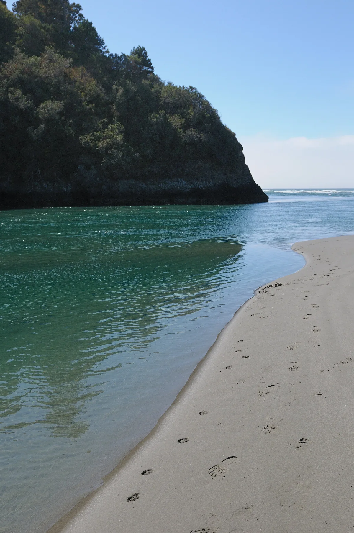 Big River Beach, Mendocino, California Coast, États-Unis — 4