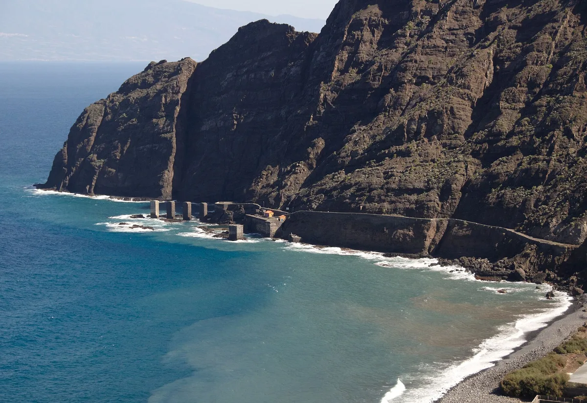 Hermigua-Strand, Hermigua, Canary Islands, Spanien — 2