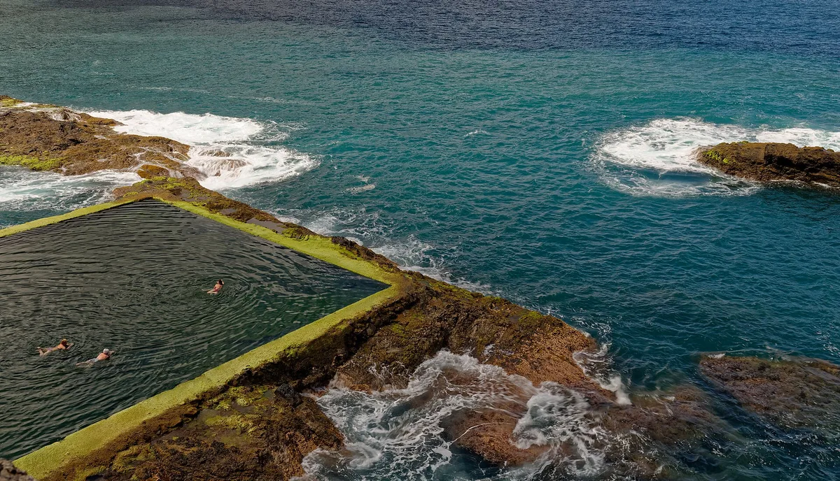 Hermigua-Strand, Hermigua, Canary Islands, Spanien — 5