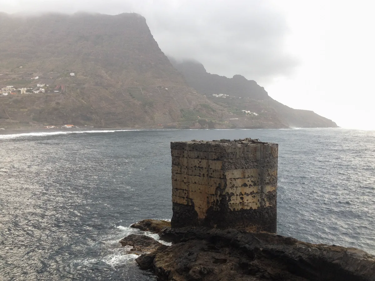 Hermigua-Strand, Hermigua, Canary Islands, Spanien — 6