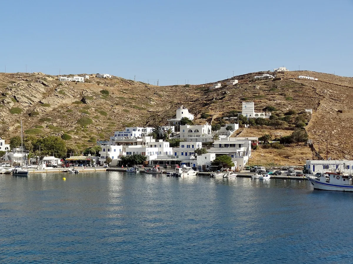 Plage de Kolitsani, Ios, Cyclades, Grèce — 6