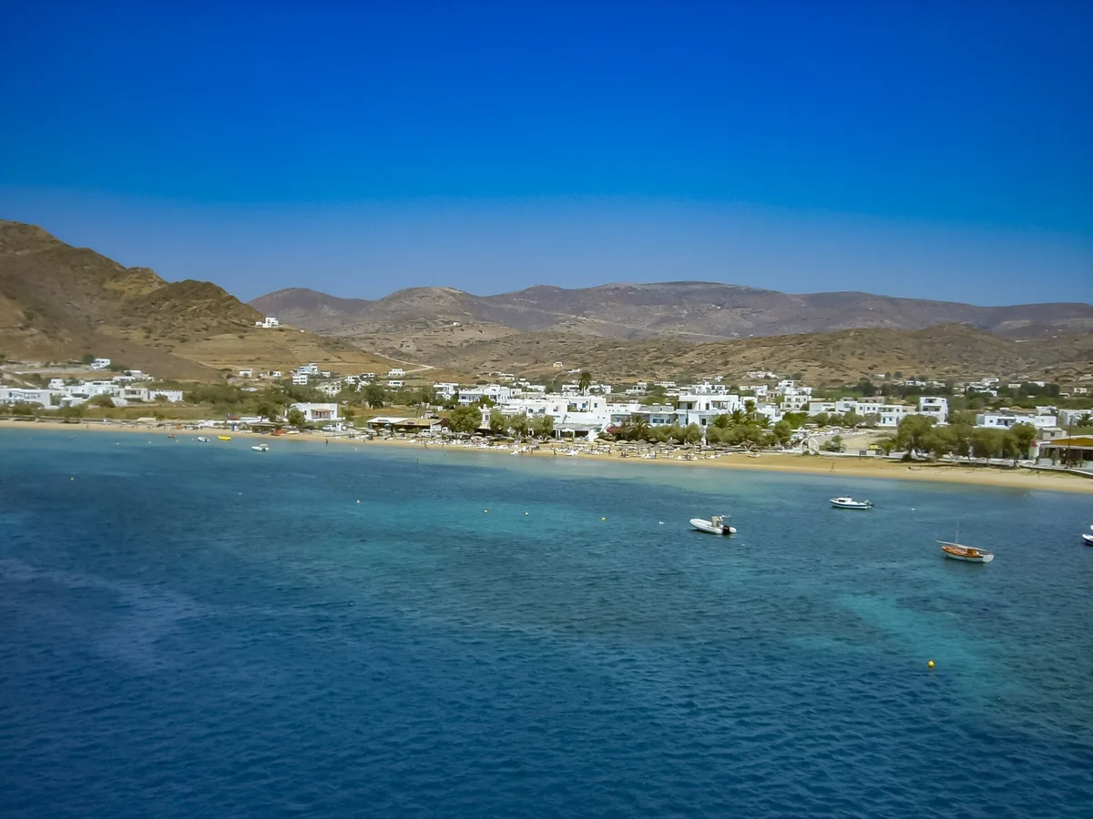 Plage de Kolitsani, Ios, Cyclades, Grèce — 5