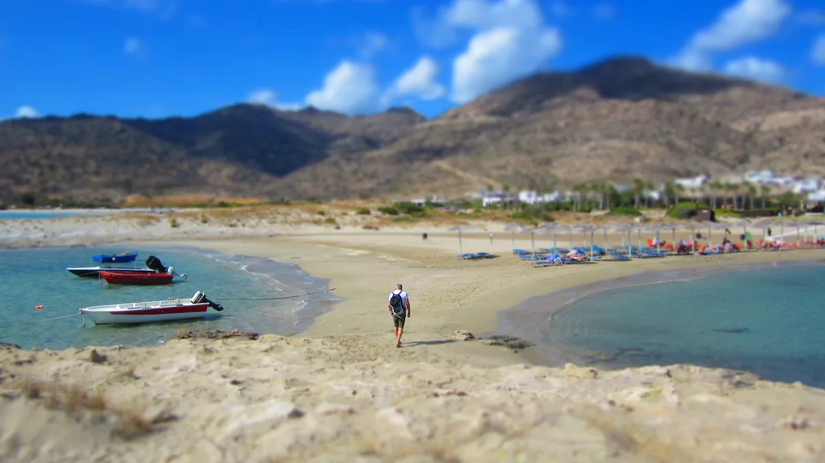 Plage de Kolitsani, Ios, Cyclades, Grèce — 4