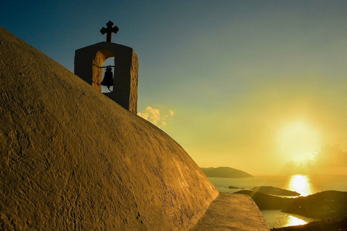 Plage de Kolitsani, Ios, Cyclades, Grèce — 2