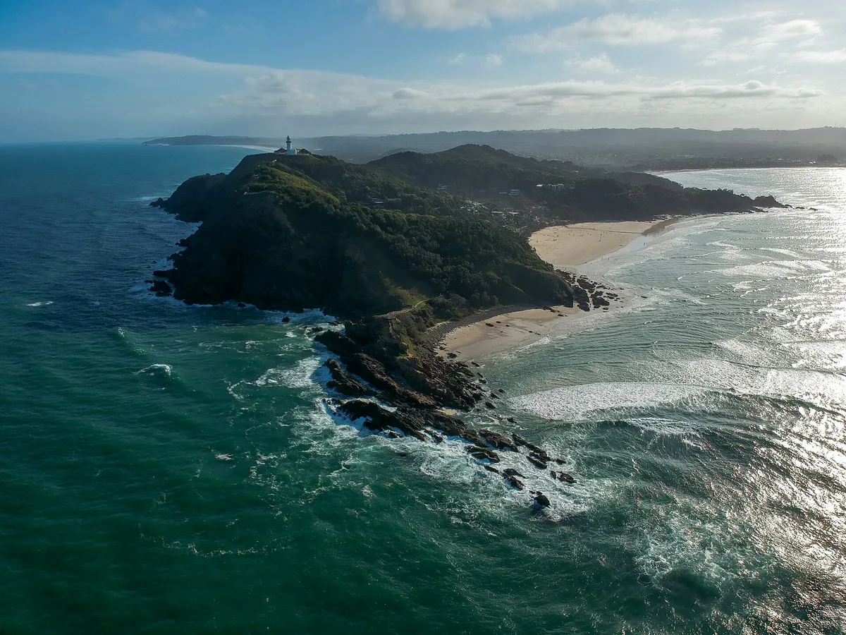 Plage de Little Wategos, Byron Bay, Australian East Coast, Australie
