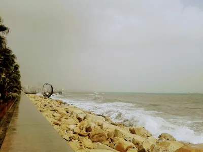 Plage de Limassol Molos, Cyprus, Chypre — 4