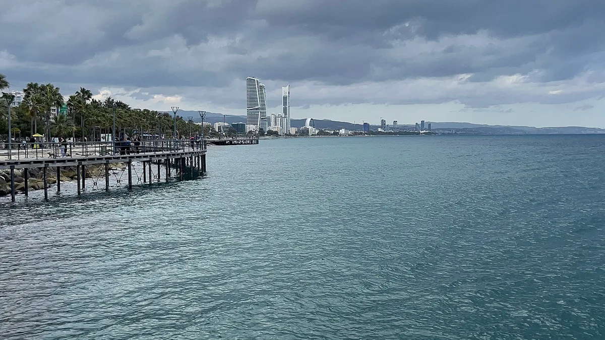 Plage de Limassol Molos, Cyprus, Chypre — 3