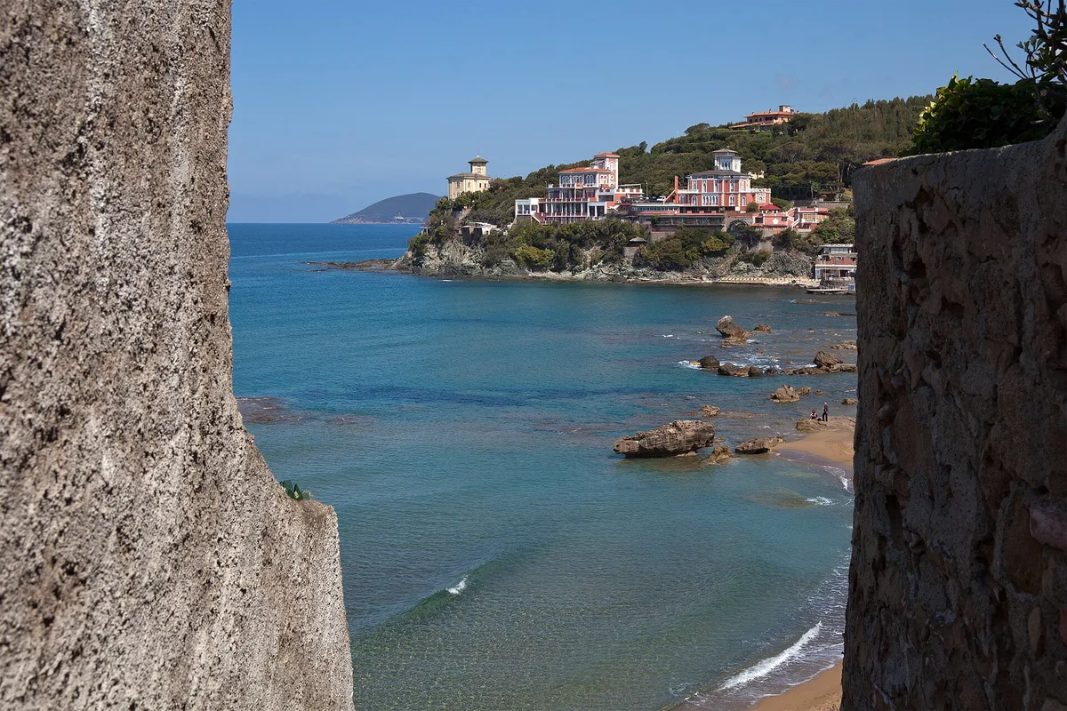 Playa de Quercetano Bay, Rosignano Marittimo, Tuscany, Italia — 3