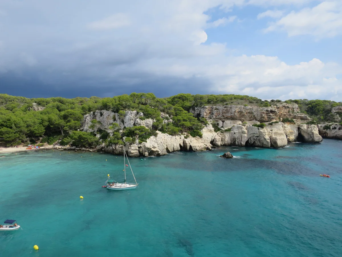 Cala Macarelleta, Ciutadella de Menorca, Balearic Islands, España — 3