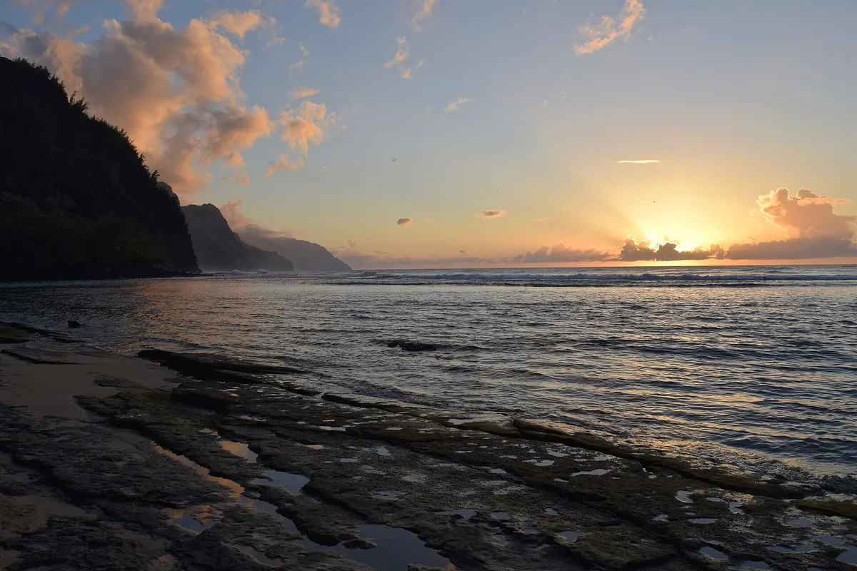 Hā'ena Beach Park, Ha'ena, Hawaii, États-Unis — 4