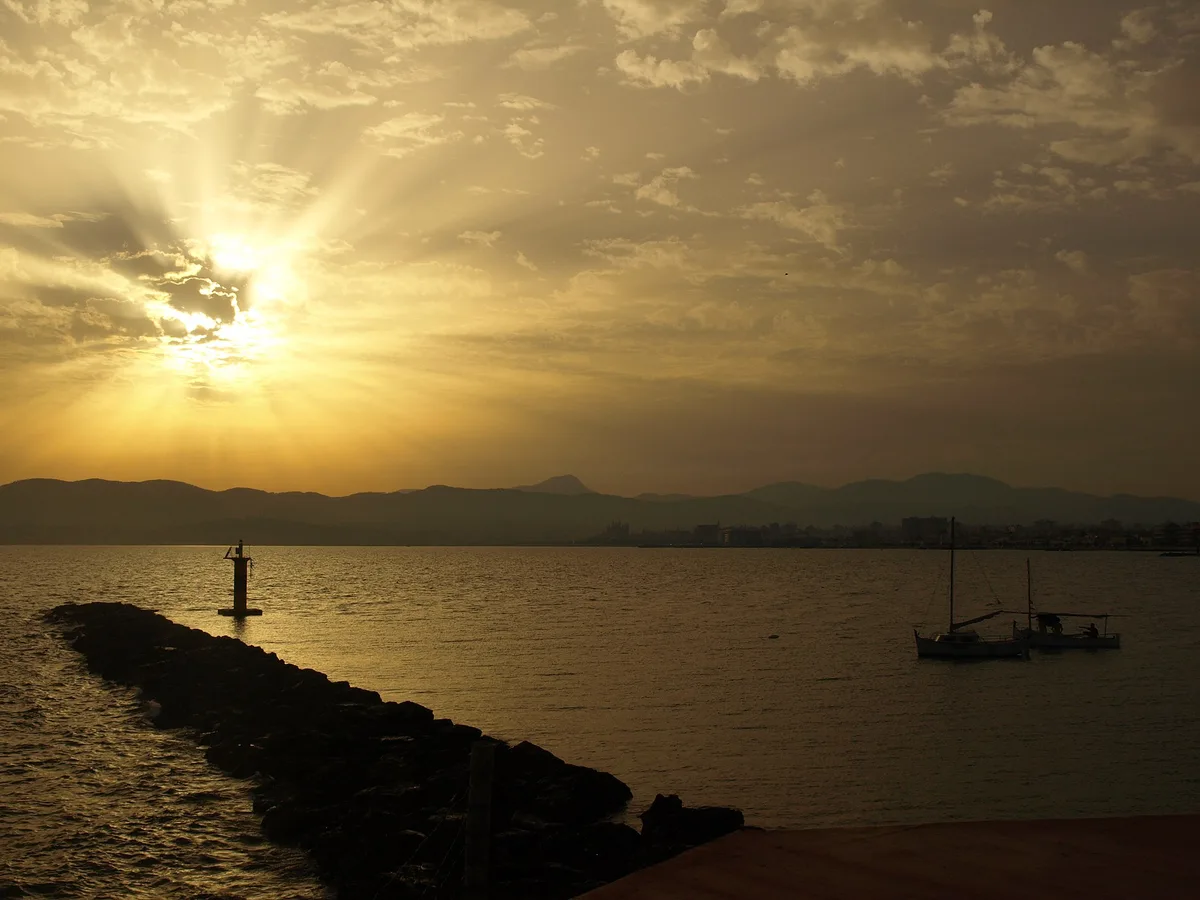 Playa Ciudad Jardín, Palma de Mallorca, Balearic Islands, España — 2