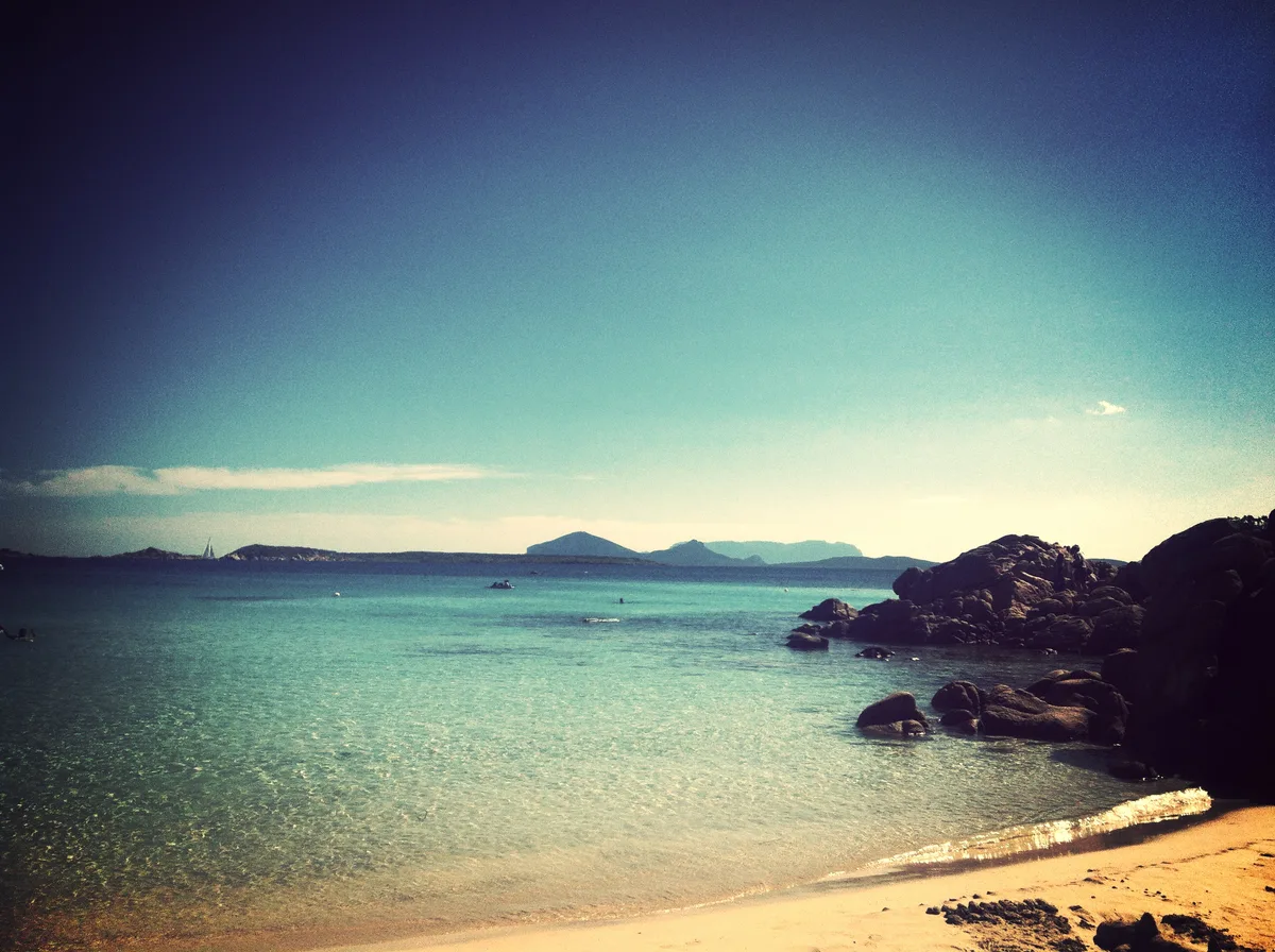 Plage de La Celvia, Arzachena, Sardinia, Italie — 6
