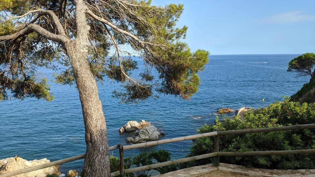 Cala Banys, Lloret de Mar, Catalonia, España — 2