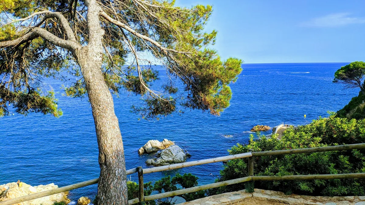 Cala Banys, Lloret de Mar, Catalonia, España