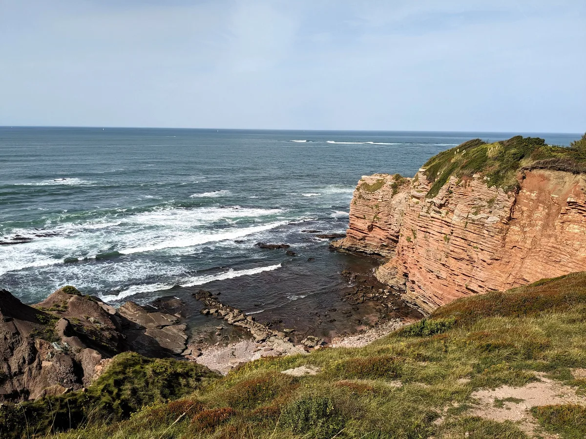 Loya-Strand, Hendaye, Nouvelle-Aquitaine, Frankreich
