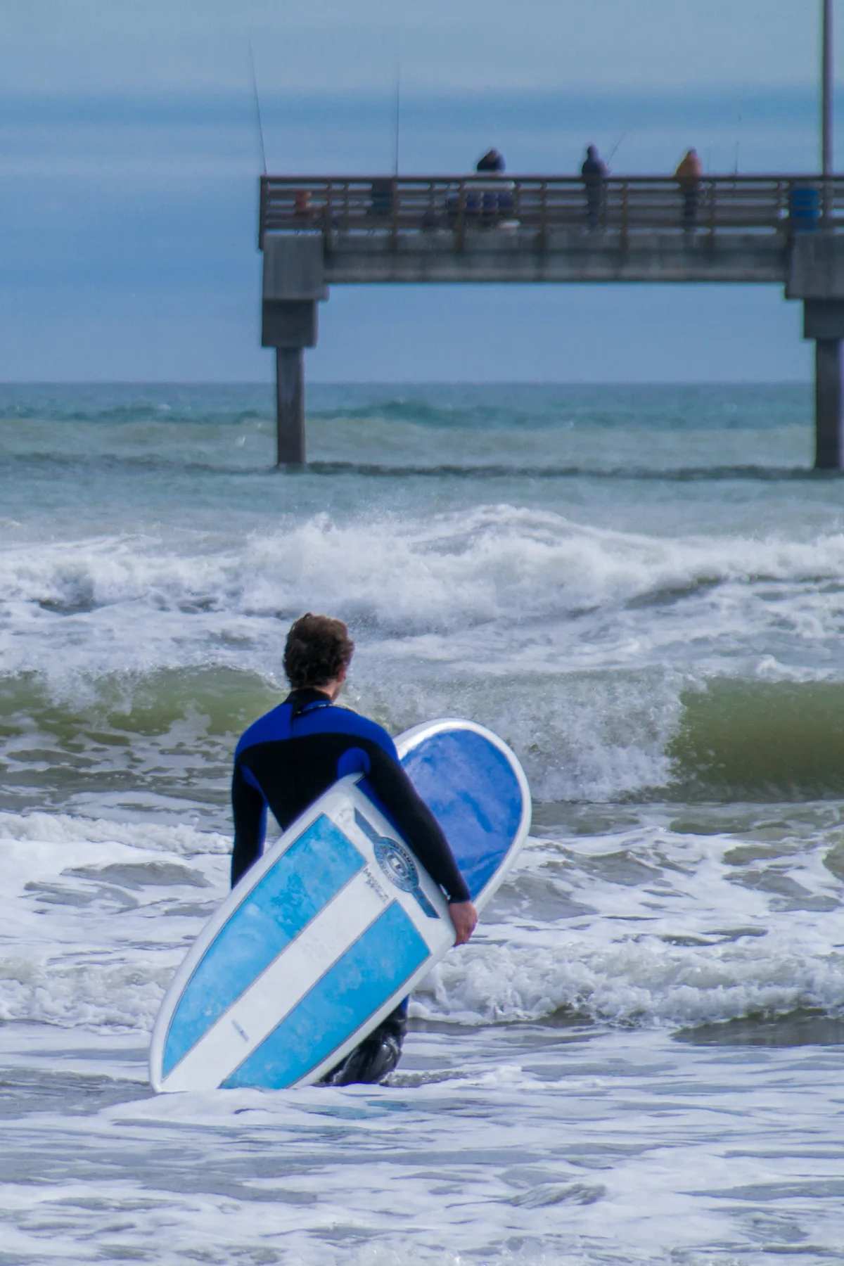 North Padre Island Beach — Bob Hall Pier, Corpus Christi (Nueces County), US Gulf Coast, United States