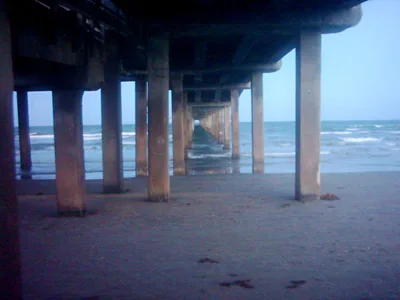 North Padre Island Beach — Bob Hall Pier, Corpus Christi (Nueces County), US Gulf Coast, United States — 6